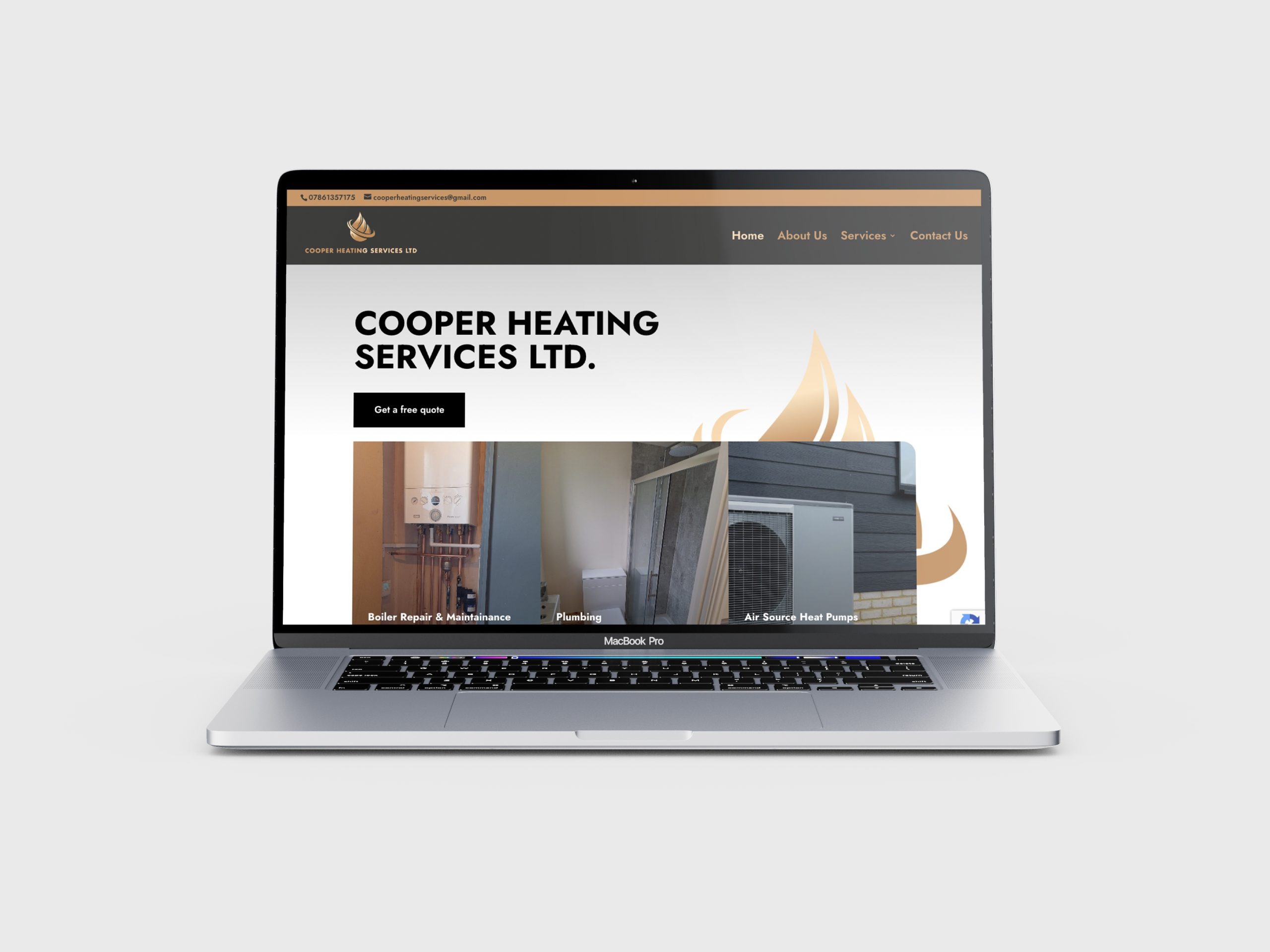 Cooper heating Mulbarton Website